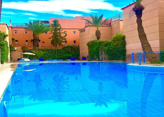 Riad Kamal prés Medina Marrakech&3 Piscines&Jacuzzi&Petit-Déjeuner Marrakesh